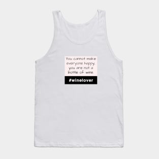 Bottle of wine Tank Top